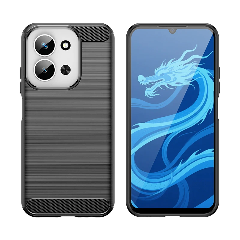 Para Xiaomi Poco C85 funda Poco C85 funda Coque Fundas silicona suave a prueba de golpes TPU protector teléfono parachoques Poco C85 - imagen 3