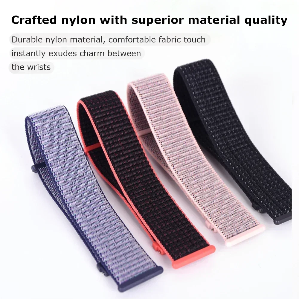 Para COROS PACE 3 2 Correa de bucle 20mm 22mm banda de nailon para COROS APEX Pro/2 Pro 46mm 42mm pulsera trenzada accesorios de reloj Correa - imagen 4
