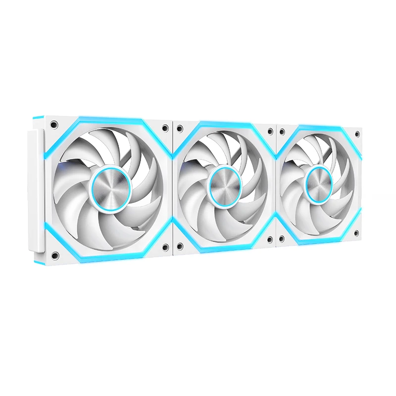 Star Brick P1 selva leopardo interestelar SE bloque de construcción ARGB ventilador Triple 12cm caja blanca 12025 ventilador de empalme - imagen 4