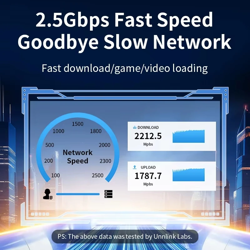 Adaptador Ethernet de 2500Mbps, USB 3,0 de 2,5G y tarjeta de red tipo C a Rj45 para ordenador portátil, servidor NAS, Windows, Mac, OS, Internet - imagen 3