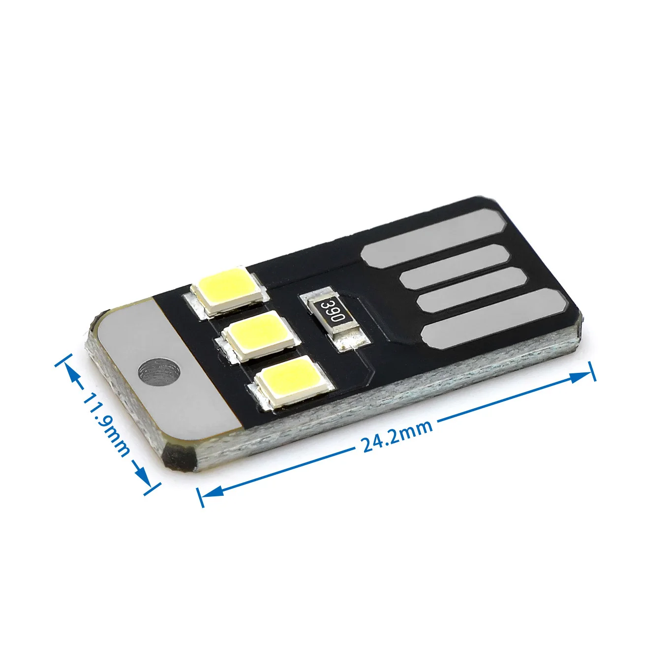 Paquete de 20 luces de libro Mini iluminación nocturna 2835SMD lámpara de libro bombilla 5V 0,2 W luz Led Usb para banco de energía ordenador portátil - imagen 3
