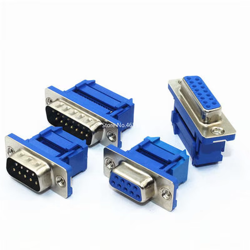 DIDC Conector D-SUB DB9 Macho/Hembra IDC Serie RS232