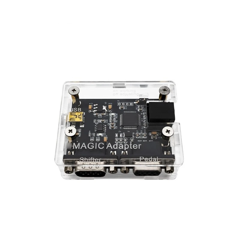 Adaptador convertidor USB para Logitech G27/G29, Pedal de cambio de marchas, MOD er para Thrustmaster T150, T300RS, T3PA PRO Pedal - imagen 4