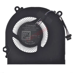 Nuevo ventilador de refrigeración Original para CPU de ordenador portátil para Schenker XMG Core 15 GK5CP6V 1660TI SUNON EG75070S1-C391-S99 DC5V 2,50 W THER7GK5C6-1431