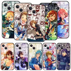 Funda Silicona iPhone 15/14/13/12 - Motivo Estrellas Negra Protección