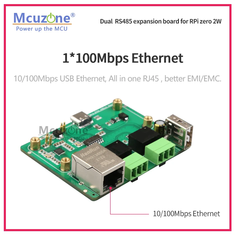 Placa de expansión RS485 dual para Raspberry Pi zero 2 W ISO driver libre zero WH ZERO W - imagen 3
