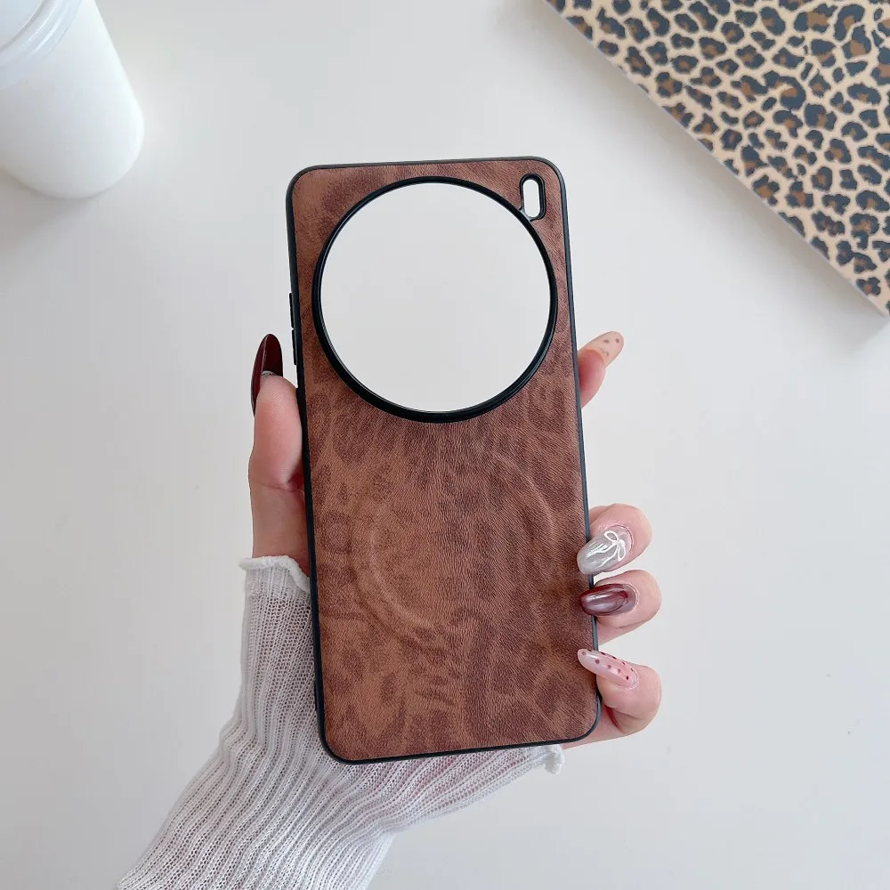 Para VIVO X200 Pro funda suave de piel sintética carga inalámbrica magnética funda protectora trasera para VIVO X200 Pro Mini carcasa de teléfono - imagen 5