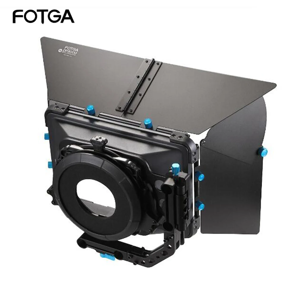 FOTGA Matte Box DP3000 Pro DSLR M1 M2 M3 M4 Caja mate parasol con soportes de filtro de donuts para videocámara cámara DV DSLR Set