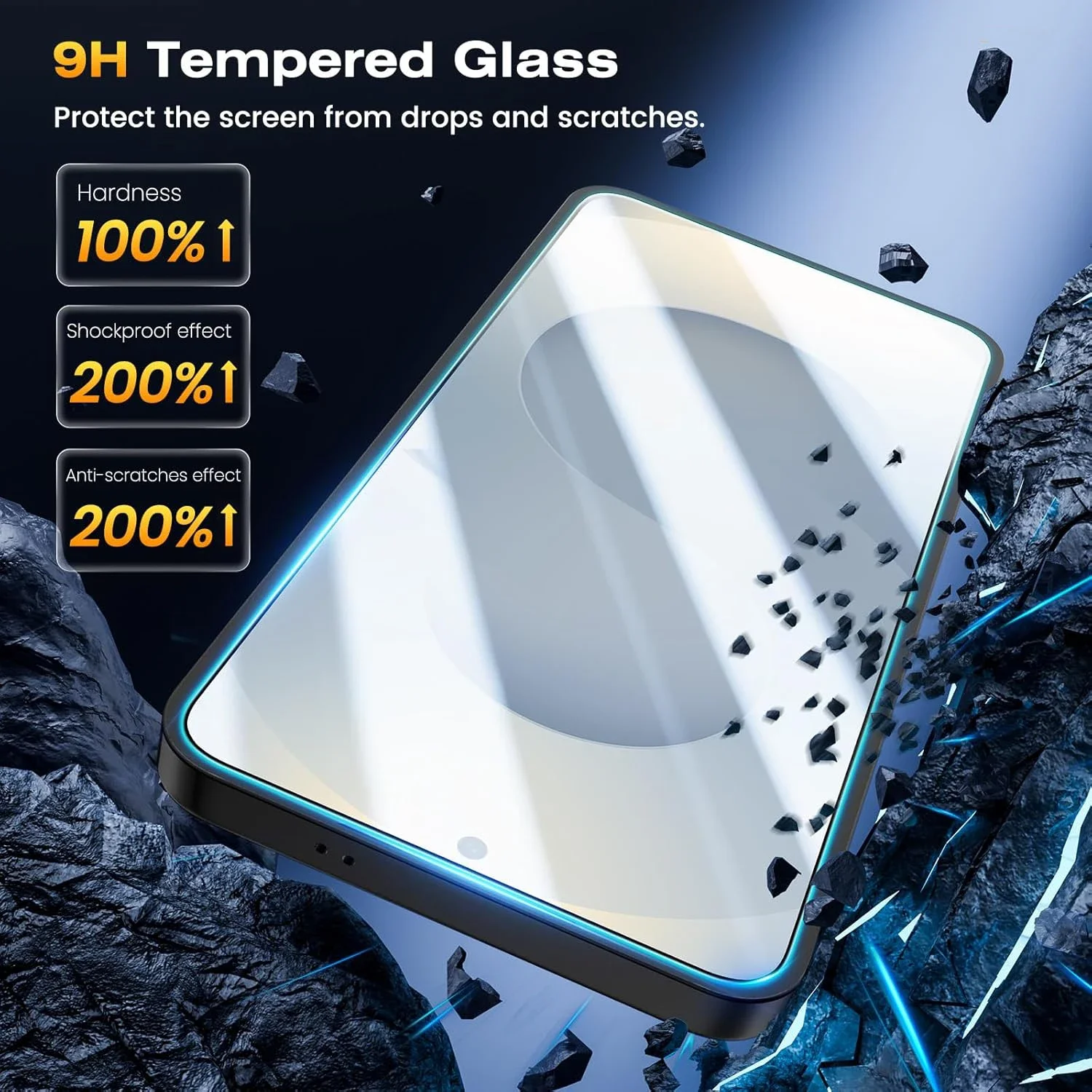 4-1 Uds vidrio templado para Samsung S25 Ultra S25 + S25 Plus Protector de pantalla HD para Samsung Galaxy S25 Edge Glass - imagen 5