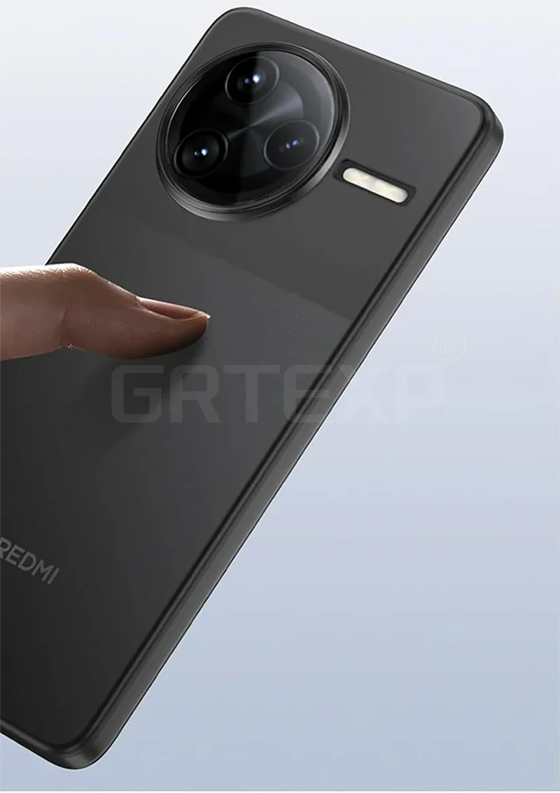 Funda rígida ultrafina de PP mate de 0,3mm para Xiaomi Poco F7 Ultra pro, funda trasera transparente esmerilada Compatible con Poco - imagen 3