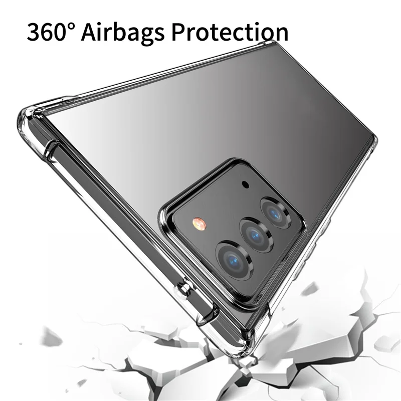 Funda frontal de hidrogel para Samsung Galaxy Note 20, protector de película de cristal, a prueba de golpes, 3 unids/set - imagen 4