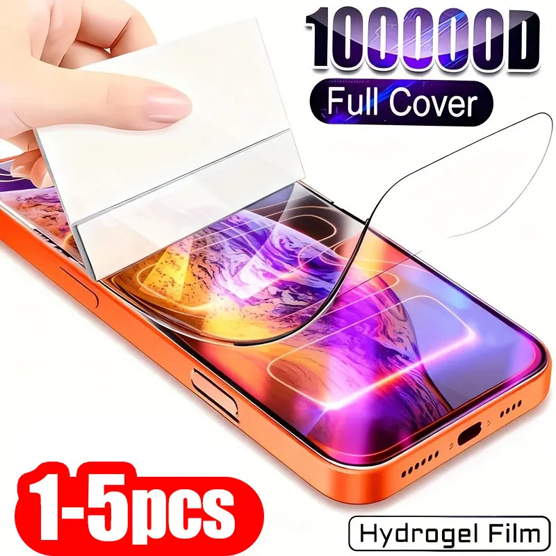 1-5 uds película de hidrogel suave para Samsung Galaxy A17 5G A16 A15 A07 A06 A14 A13 A12 A26 A25 A22 A24 A23 A05s A05 Protector de pantalla - imagen 2