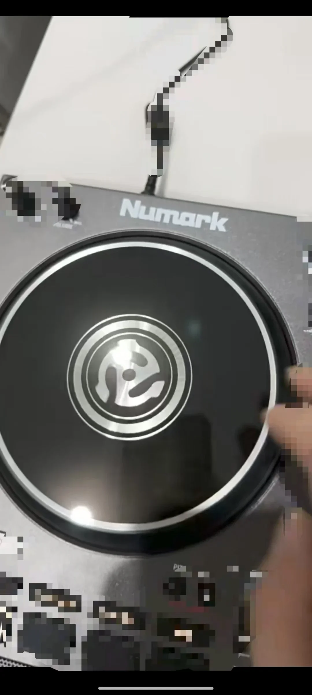 Película protectora transparente (pegatina) para tocadiscos Numark Mixstream Pro. ¡No controlador de DJ! - imagen 2