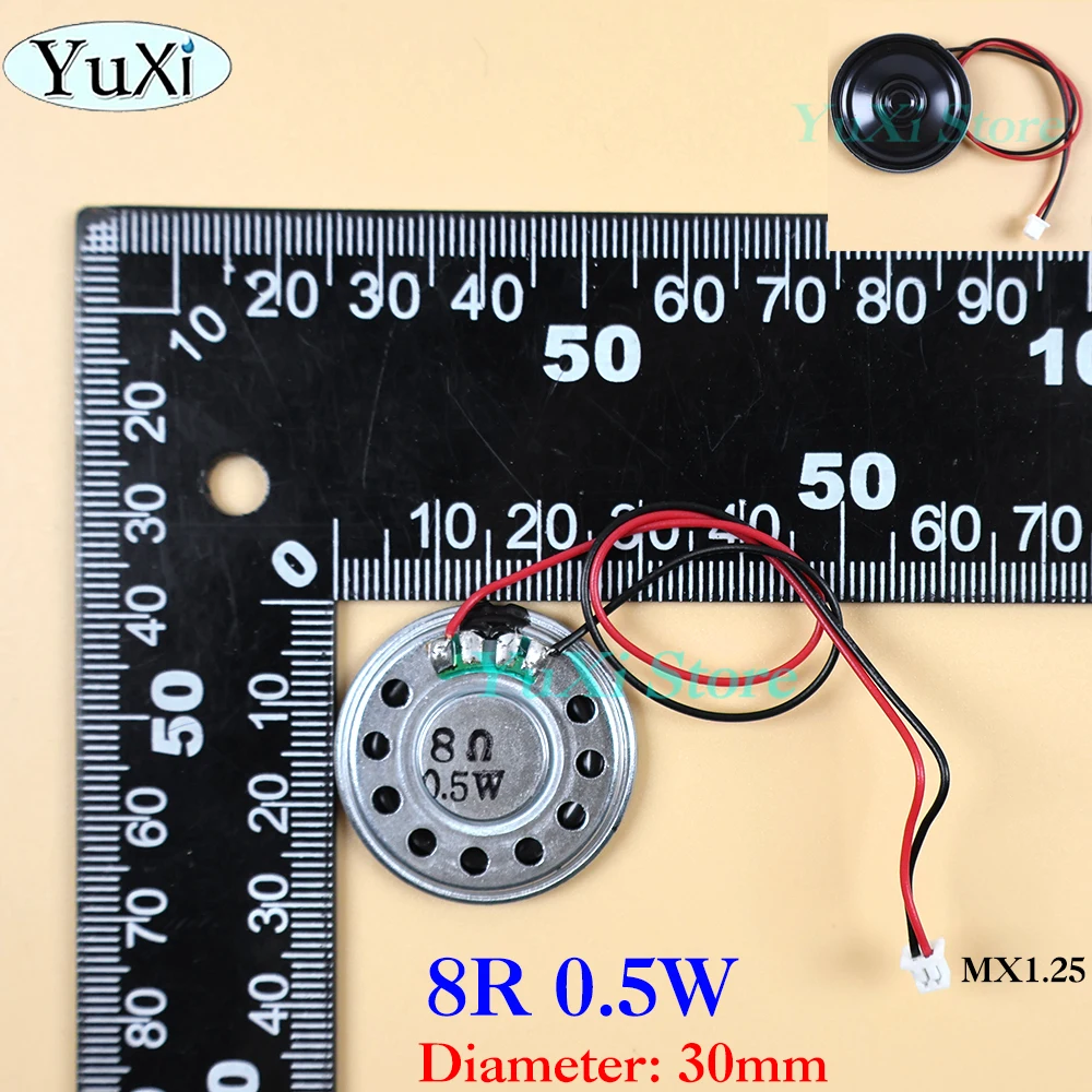 8R 0.5W mx1.25