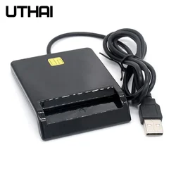 Lector de Tarjetas Inteligentes UTHAI X01 USB EMV ISO 7816