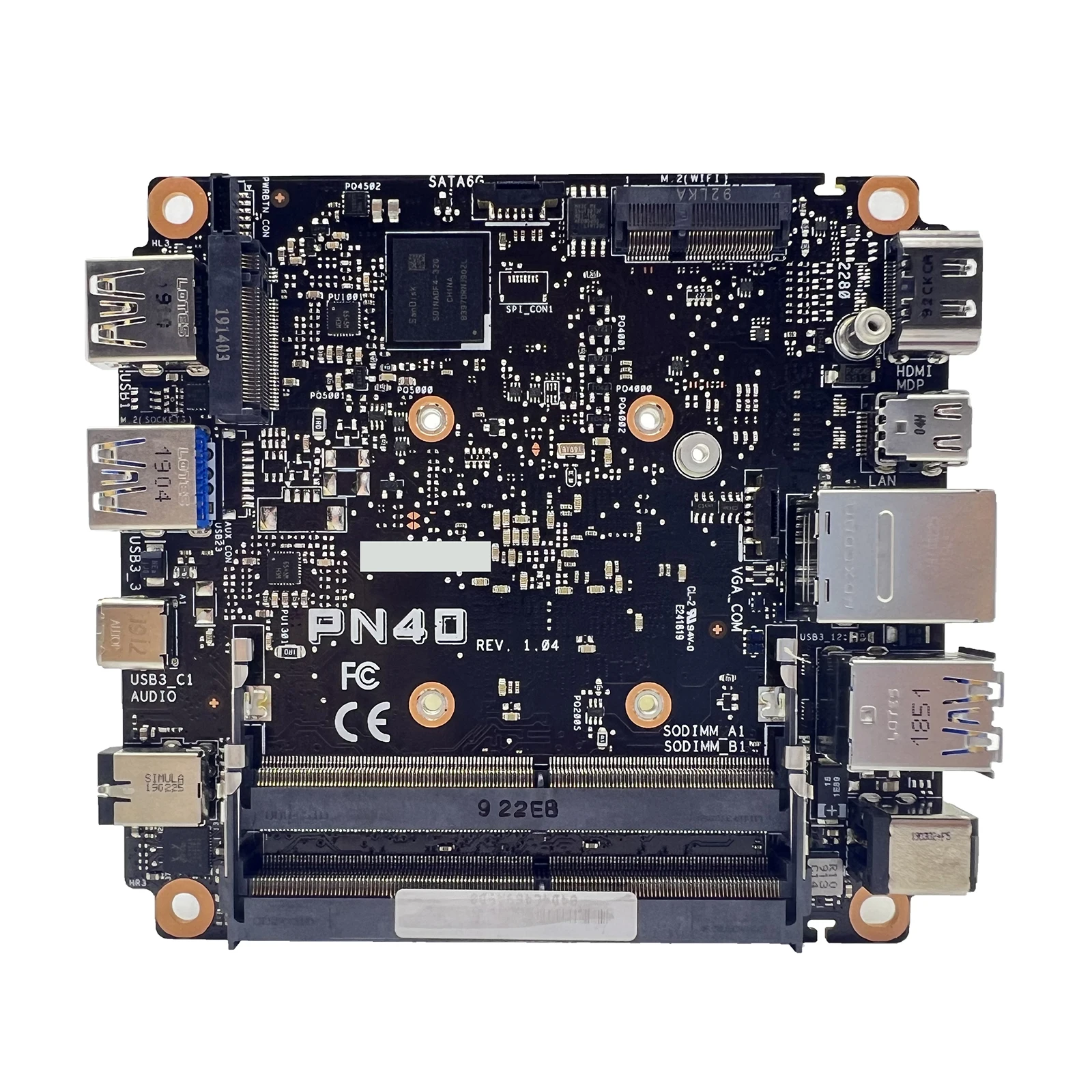 Para ASUS Vivo Mini PC PN40 placa base para ordenador portátil PN40 N4000 N4100 N4020 N5000 N5030 componente genuino 100% probado - imagen 2