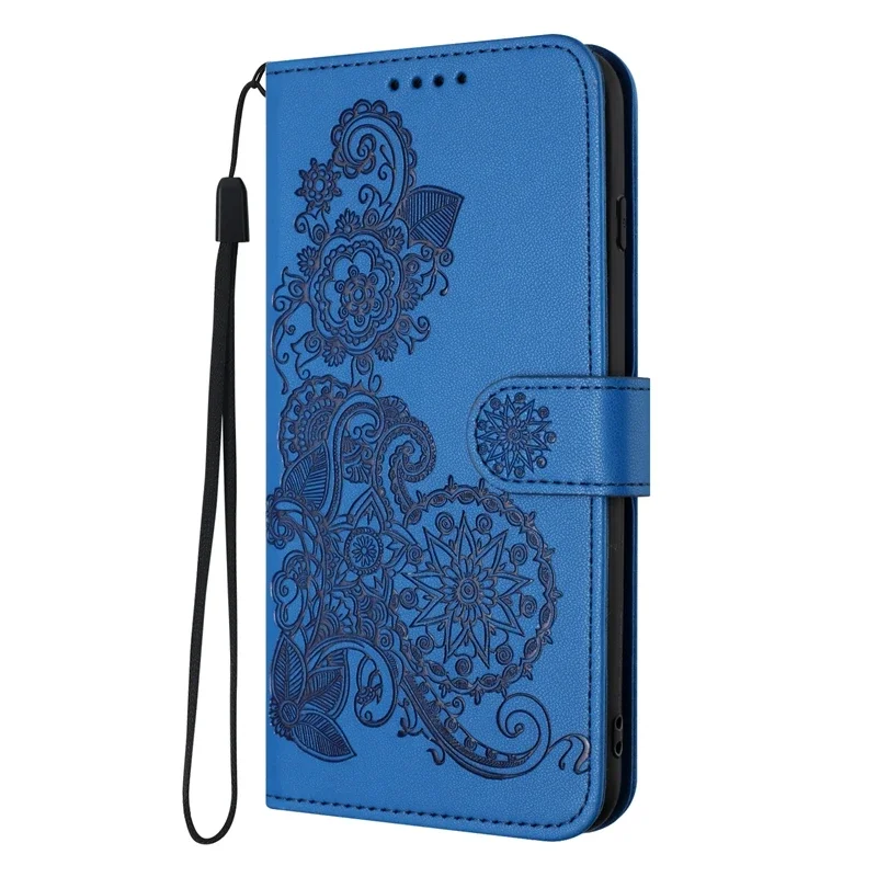 Para Xiaomi 14T Pro funda de cuero Paisley funda con soporte para Xiomi 14TPro funda tipo billetera Xiaomi14T 14T Pro funda de teléfono Coque - imagen 3