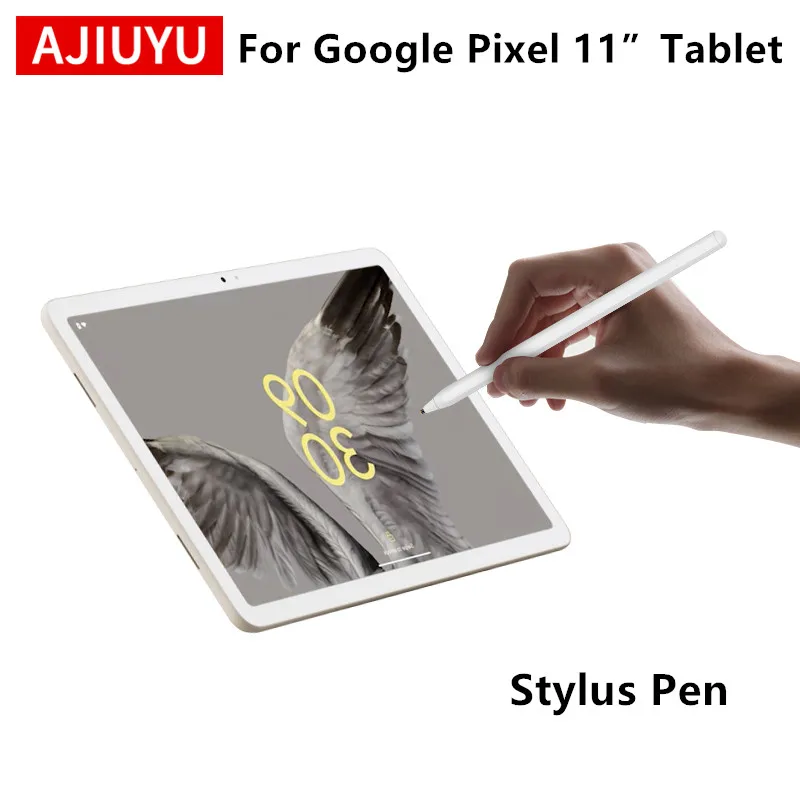AJIUYU lápiz óptico para Google Pixel Tablet 11 pulgadas 2023 pizarra Nexus 9 7 Android pantalla táctil lápiz inteligente estuche de dibujo fino