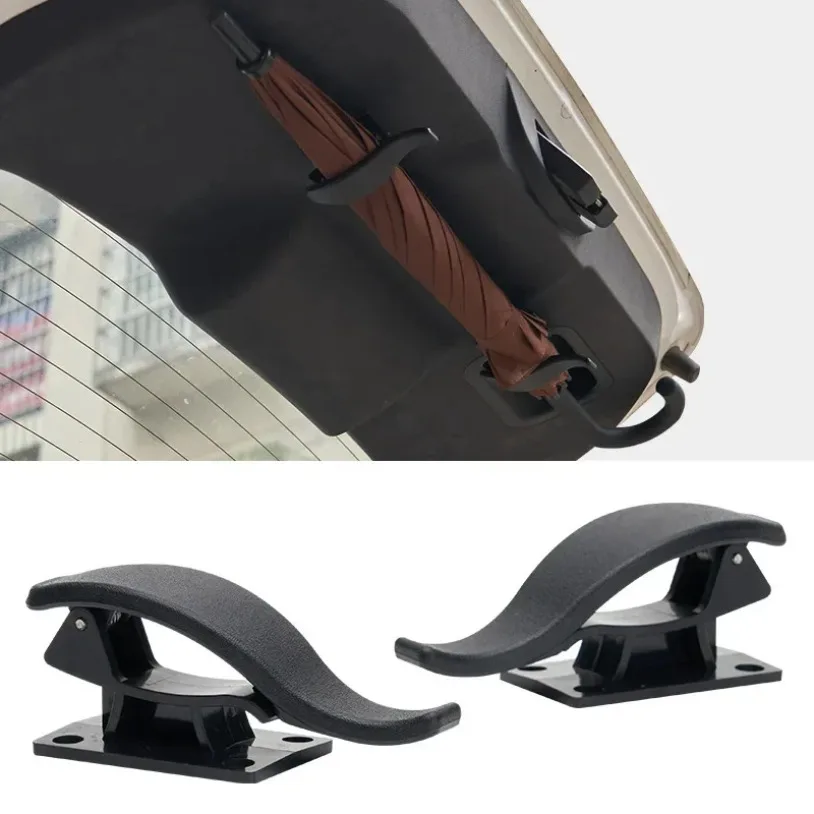 Gancho Universal para asiento trasero de coche, soporte multiusos para maletero, almacenamiento de paraguas, accesorios de Interior de coche, 2 uds. - imagen 4
