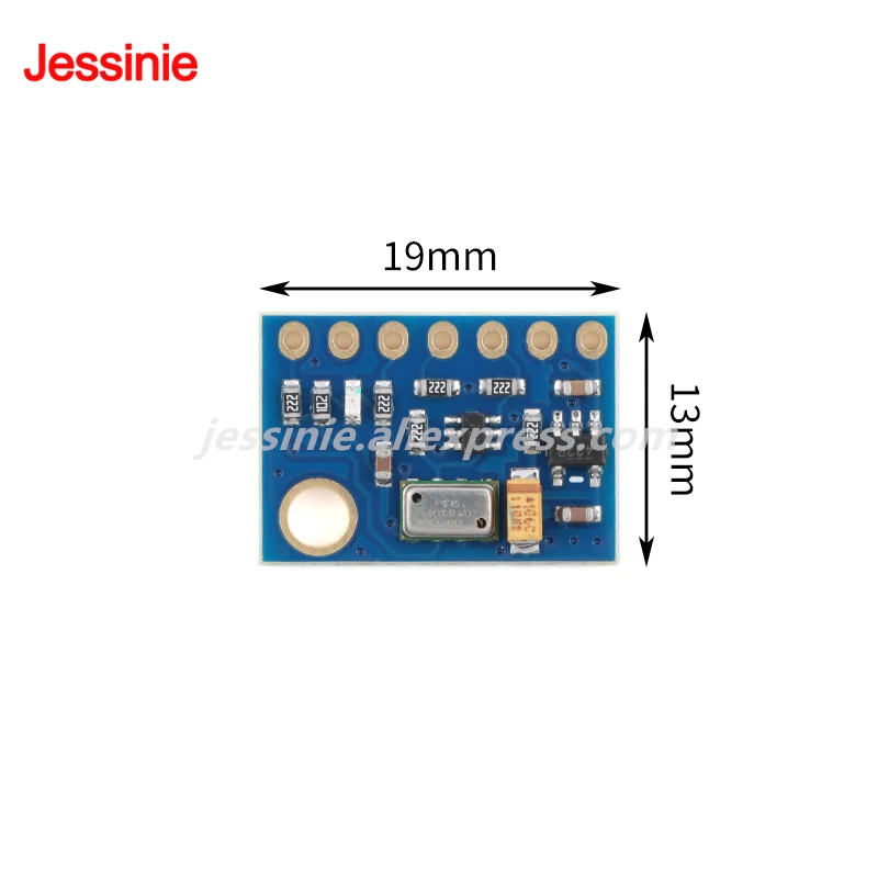 Módulo de sensor de presión de aire GY-63 MS5611-01BA03 Sensor de altímetro de alta resolución de alta precisión disperso para Arduino - imagen 3