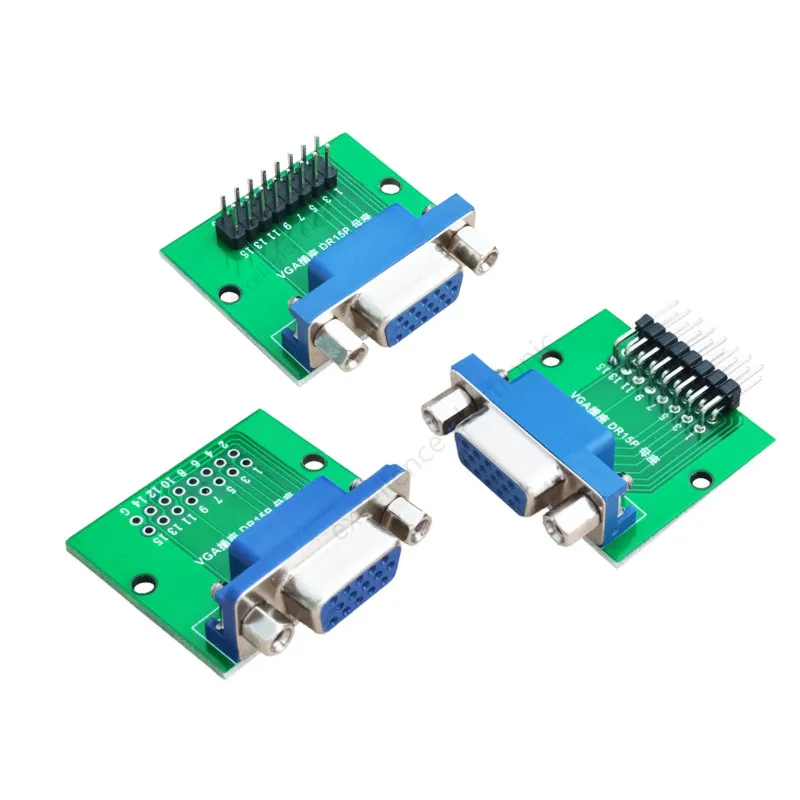 Conversor VGA DB15 a Protoboard DIP 2,54mm - imagen 3