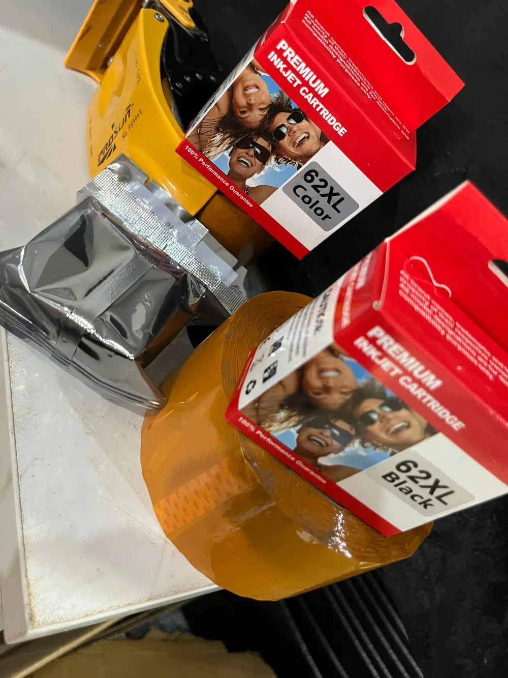 Cartucho de tinta para impresora hp 62 xl HP 62XL de alto rendimiento para impresora HP Envy 5540 5640 5740 7640 5646 5541 5742 5745 200