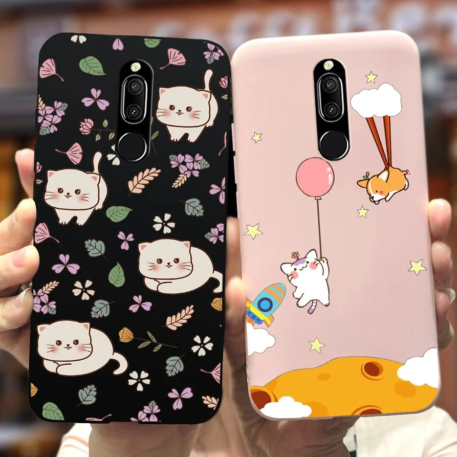 Para Huawei Mate 10 Lite funda Nova2i lindo caramelo pintado contraportada a prueba de golpes funda de teléfono para Huawei Nova 2i Mate10 Lite bolsas suaves - imagen 3