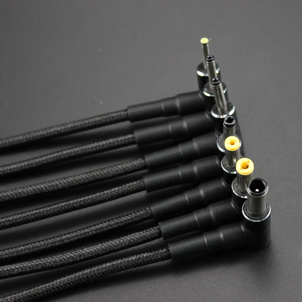 Cable de carga rápida USB tipo C hembra, Adaptador convertidor de enchufe macho de 100W a 2,5x0,7, 3,5x1,35, 4,0x1,7, 4,8x1,7mm, para Asus y Lenovo - imagen 4