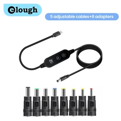 Cable USB-C PD Rápido para Router Óptico y Altavoz LED Inteligente