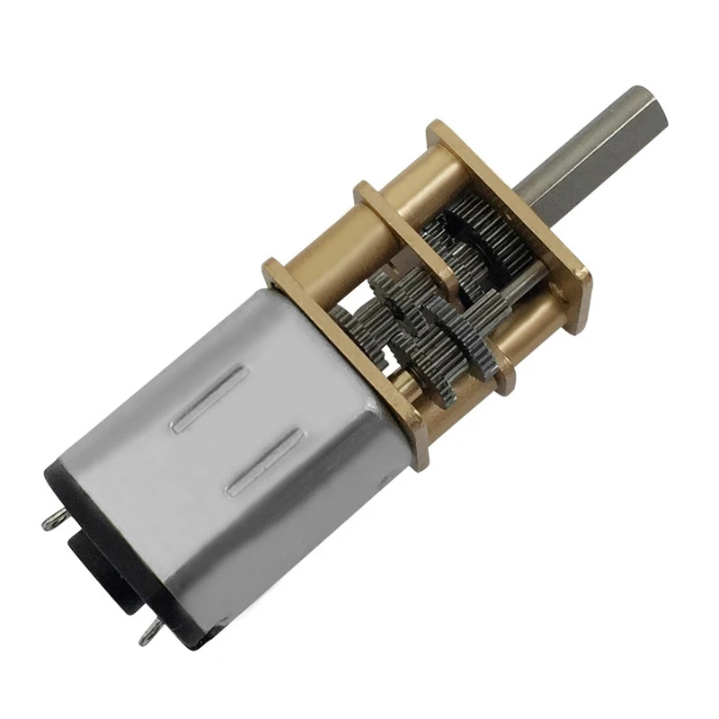 Micro Motor Engranajes Metal DC 3V-12V Alta Velocidad - imagen 2
