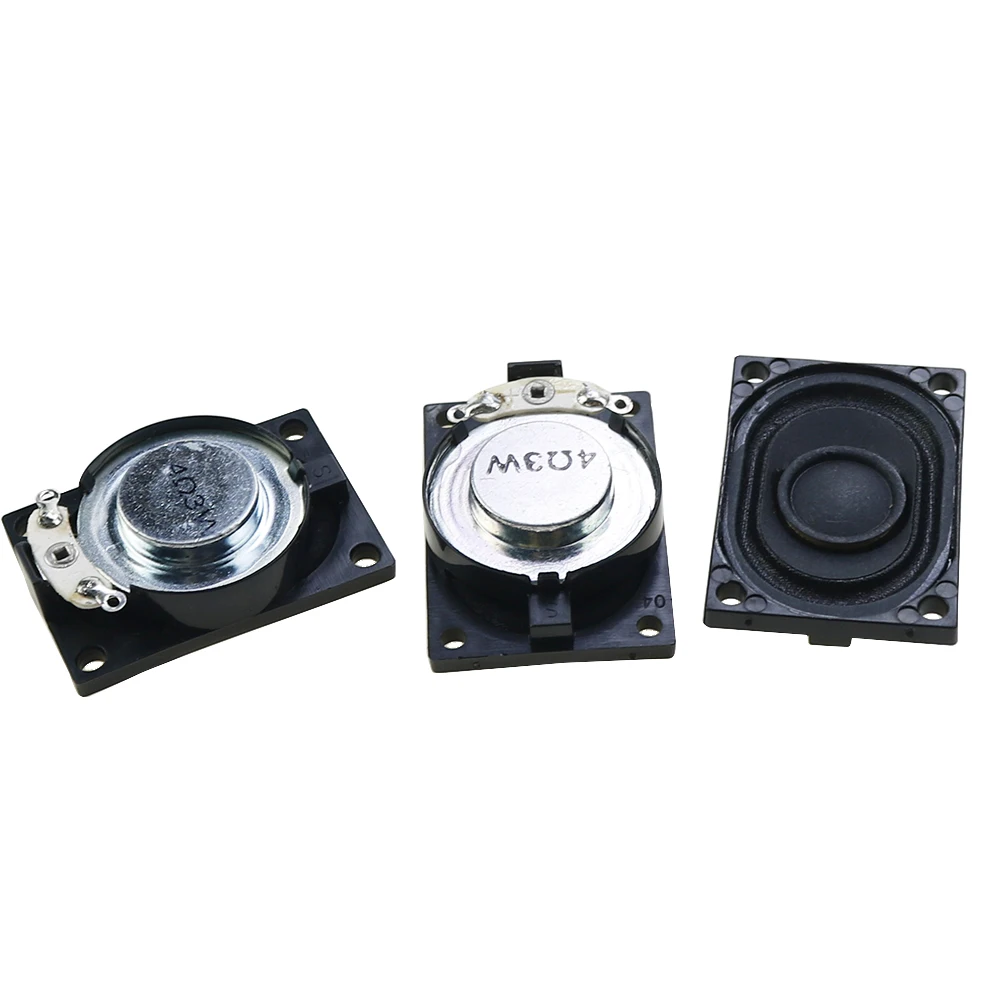 Monitor LCD cuadrado para ordenador portátil, bocina de altavoz de 4 ohmios, 4 ohmios, 3 vatios, 4R, 3 W, 40x28x9mm, 4x28mm, 2 piezas, nuevo - imagen 5