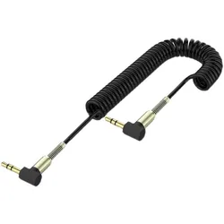 Cable Audio 3.5mm Doble Conector Macho para Coche