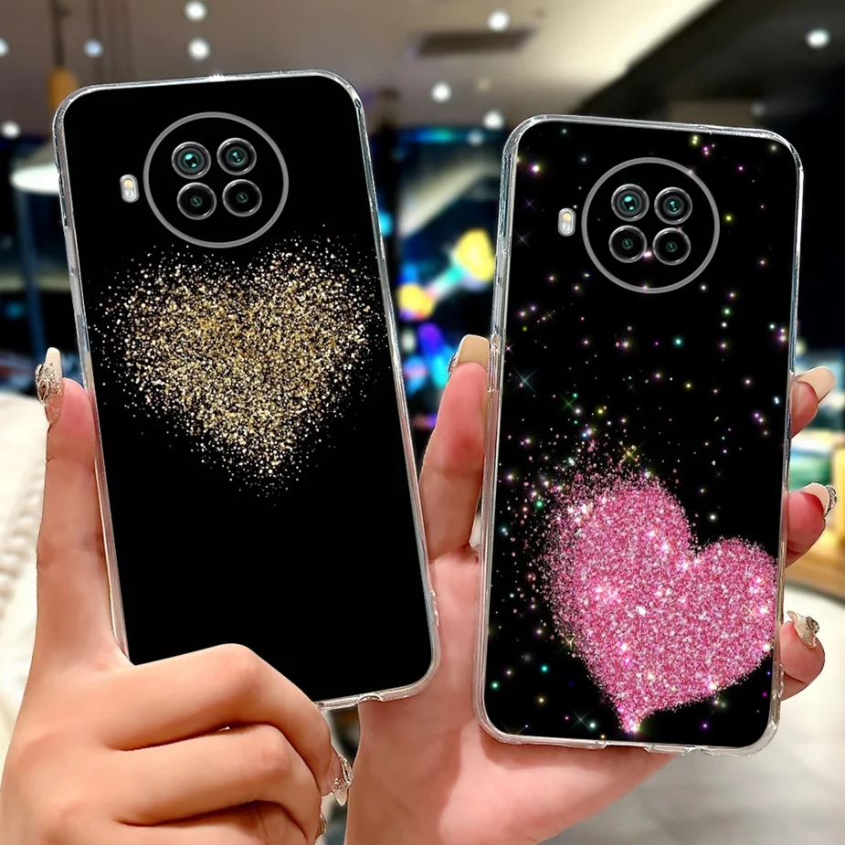 Para Xiaomi Mi 10T Lite 5G funda Mi10i funda pintada de lujo funda de teléfono de silicona suave para Xiaomi Mi 10i Mi10T Lite 5G Fundas parachoques - imagen 4