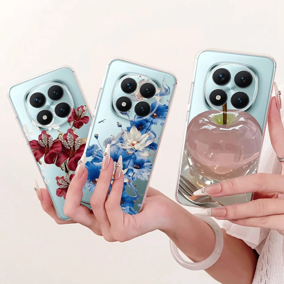 Funda transparente de TPU para Xiaomi Redmi Note 15 Pro 4G, fundas de teléfono con patrón de nuevo estilo para Redmi Note15 Pro 4G, fundas traseras para parachoques - imagen 3