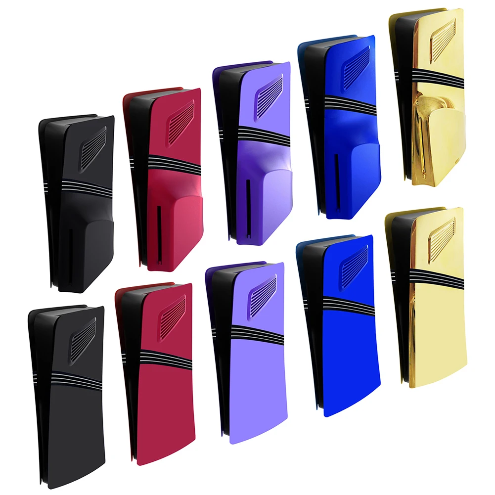 Para PS5 Pro funda frontal ABS estuche rígido carcasa protectora con ventilación de refrigeración para PS5 Pro disco/accesorios de edición Digital - imagen 2