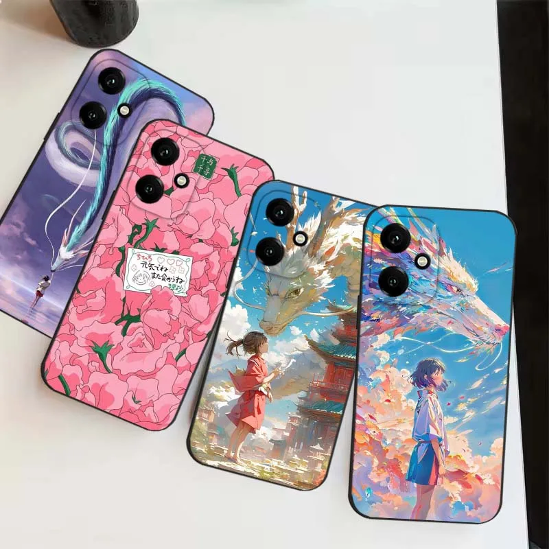 Funda de teléfono Spirited Aways para Honor Magic4 Magic3 400 300 200 100 90 Smart Ultra GT Lite Pro Plus Power 5G