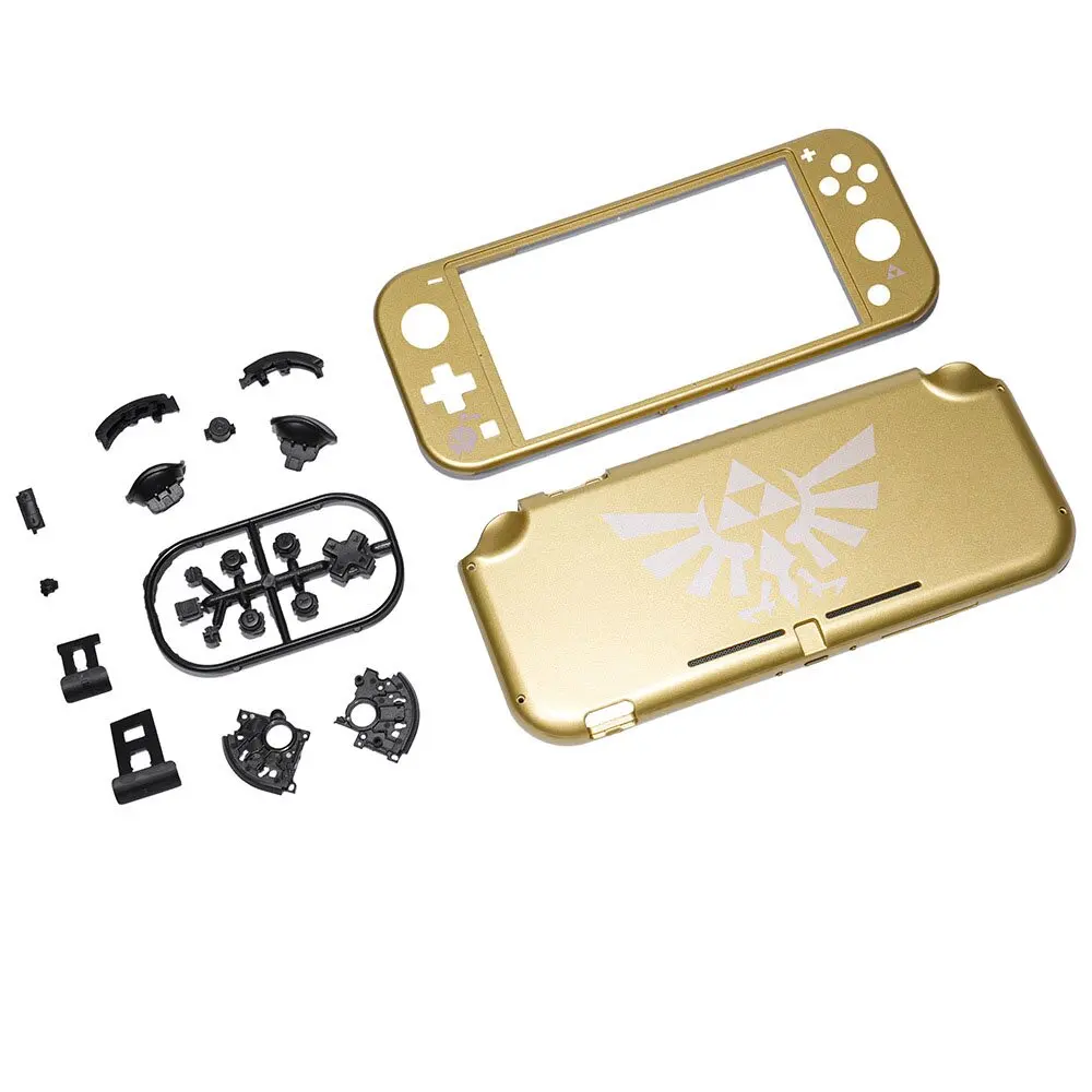 Funda para consola de juegos Switch Lite, reemplazo de botones de carcasa, accesorio de modificación de pantalla de película de vidrio templado - imagen 5