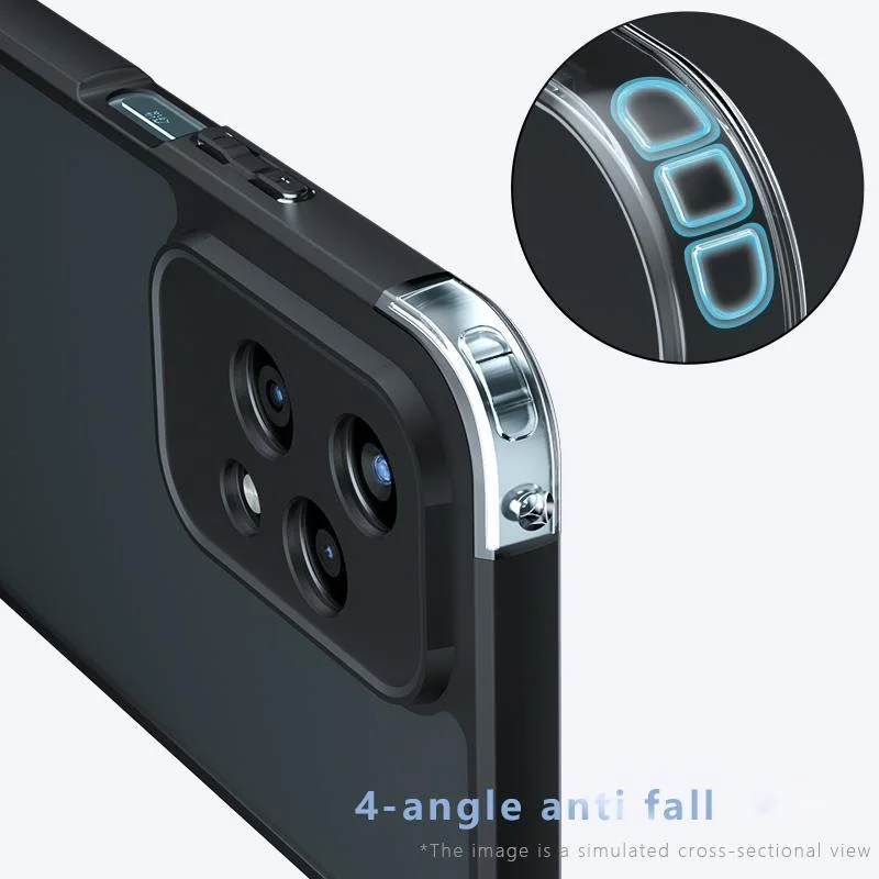 Funda con anillo de Metal para Huawei Honor 200 Lite 200 Pro, funda magnética de carga inalámbrica Magsafe, armadura mate de lujo, cubierta a prueba de golpes - imagen 4
