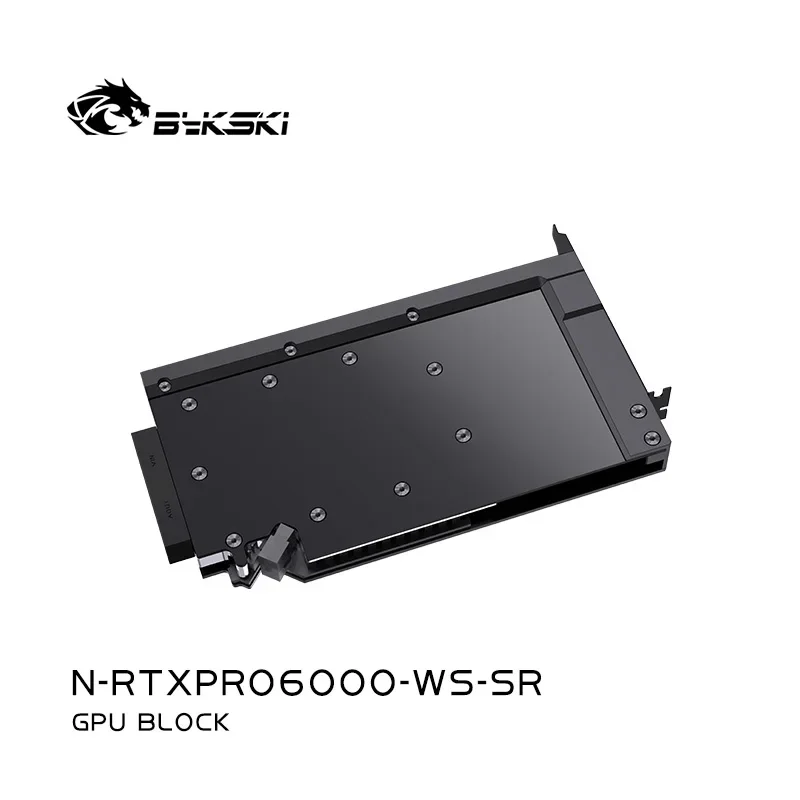 Bykski GPU bloque de agua para tarjeta NVIDIA RTX Pro 6000 Blackwell Workstation Edition, placa de cobre engrosada N-RTXPRO6000-WS-SR - imagen 4