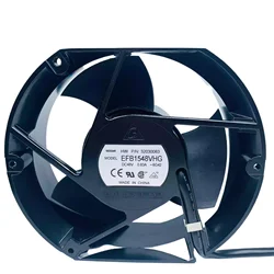 Ventilador Refrigeración PWM Industrial DELTA Doble Rodamientos