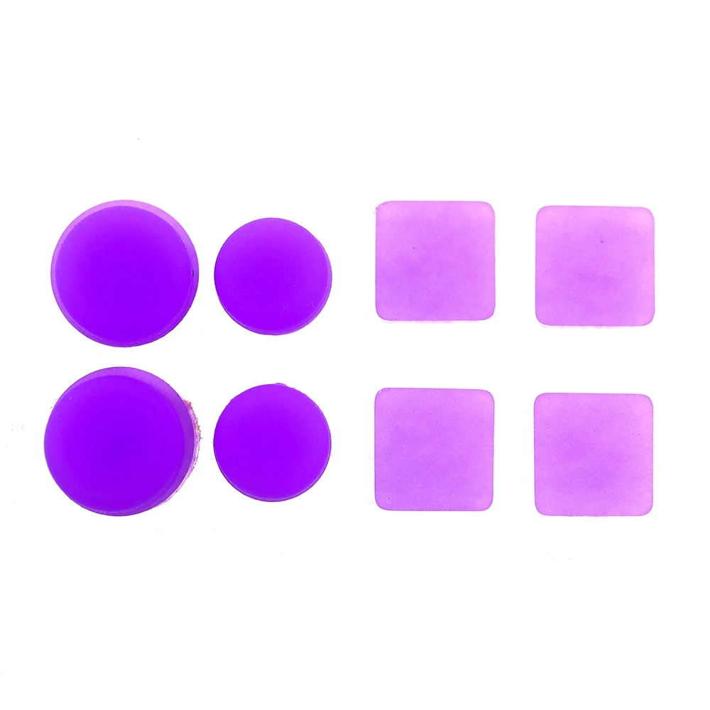 Cubierta de pies de tornillo de carcasa trasera delantera para 3DSLL/3DSXL cubierta de tapón antipolvo de pies de goma de tornillo para 3DS XL LL - imagen 5