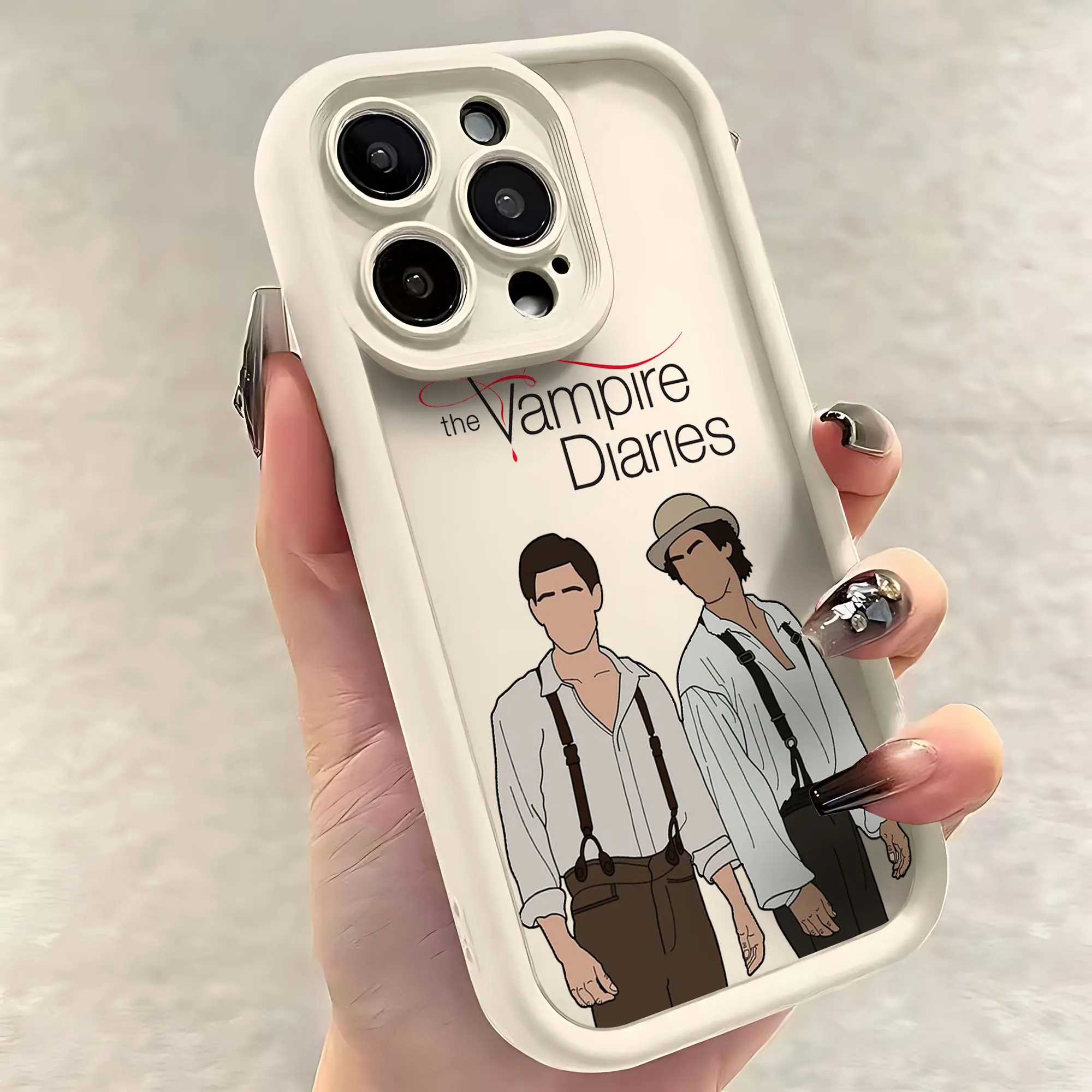 Funda de teléfono The Vampire Diaries Damon para Samsung Galaxy A16 A06 A35 A55 A25 A05s A15 A54 A34 A24 A14 A05 5G, funda trasera suave de TPU - imagen 5