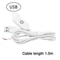 White 5V USB