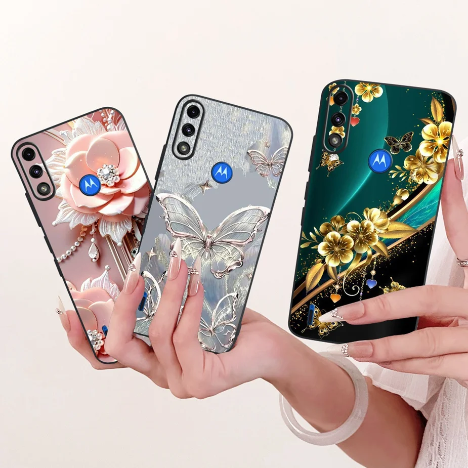 Para Motorola Moto E7 Power Case E7i Power Cool Dragon moda cubierta pintada funda de silicona para Moto E7i Power E7Power Fundas suaves - imagen 2