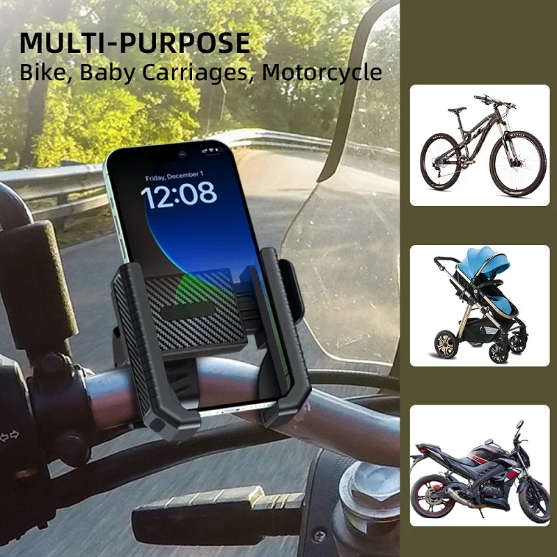 Soporte móvil para bicicleta 4,5-7,0 pulgadas a prueba de golpes - imagen 4
