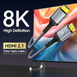 Cable HDMI 2.1 CYANMI 8K 48Gbps 120Hz HDR Premium