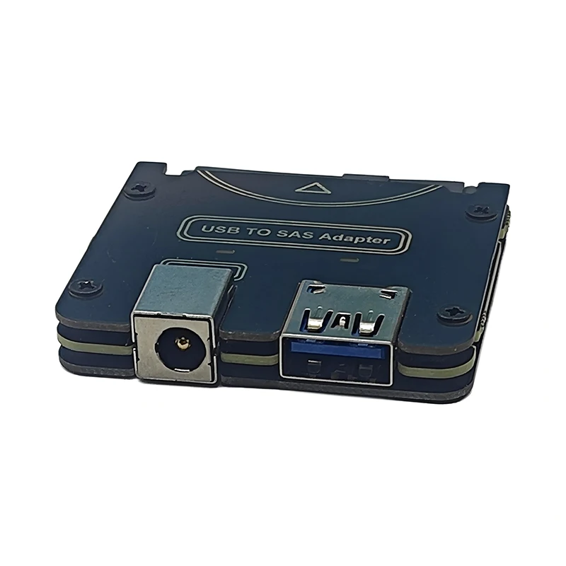 Tarjeta de expansión USB3.0 a SAS SSD, adaptador de SFF-8482 de USB a SAS de 29 pines, Cable de unidad fácil de 6Gbps para disco duro SAS de escritorio de 2,5/3,5 pulgadas - imagen 5