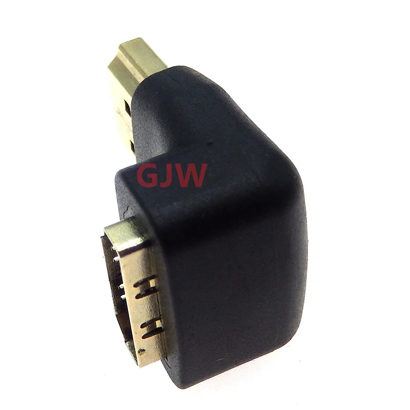 Adaptador HDMI chapado en oro, ángulo recto de 90 grados, Micro Mini HDMI macho a hembra para extensión de Cable HDTV 1080P, 1 Uds. - imagen 5