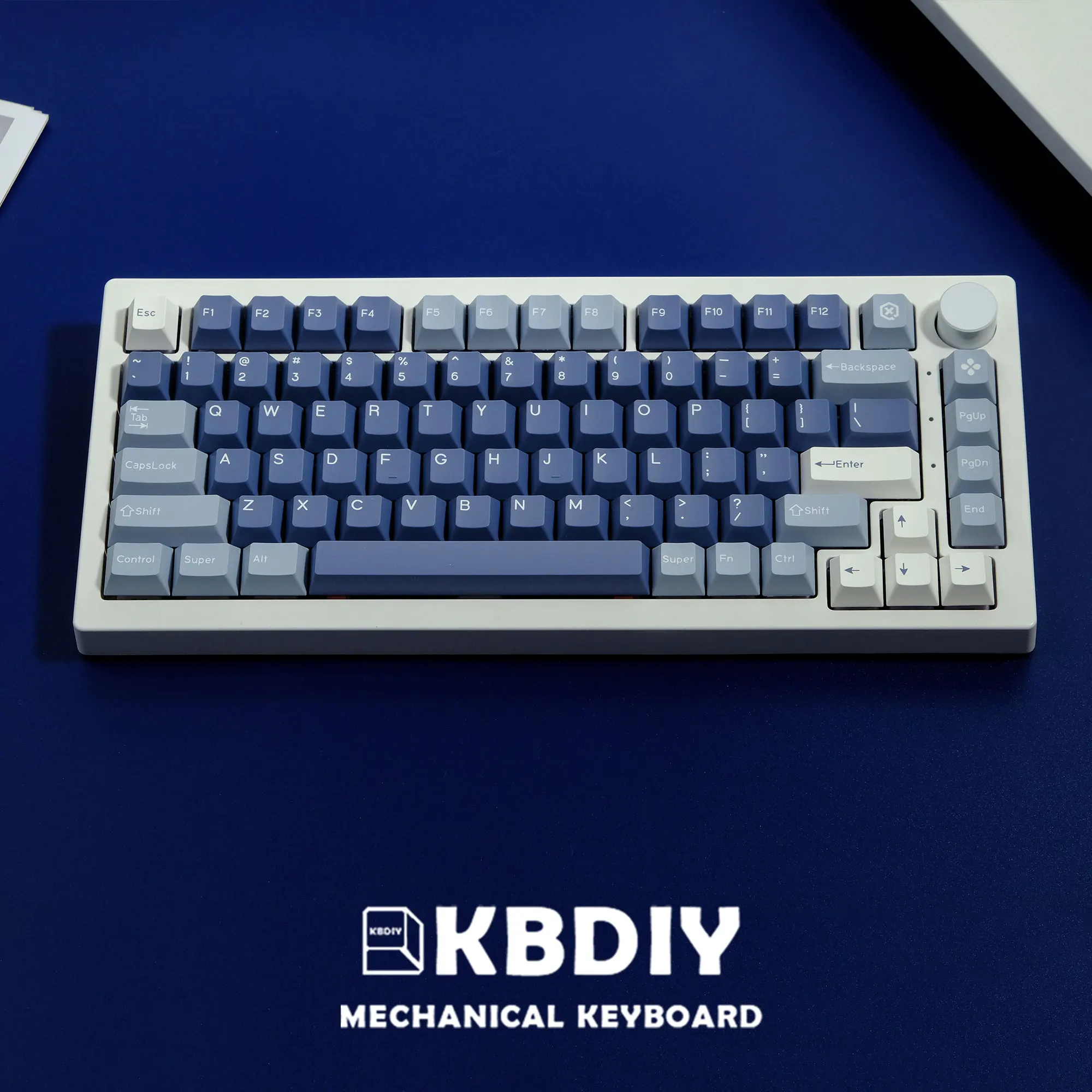 KBDiy 177 teclas/juego GMK pesca PBT teclas perfil cereza azul para interruptor MX Teclado mecánico Keycap personalizado ISO doble disparo - imagen 3