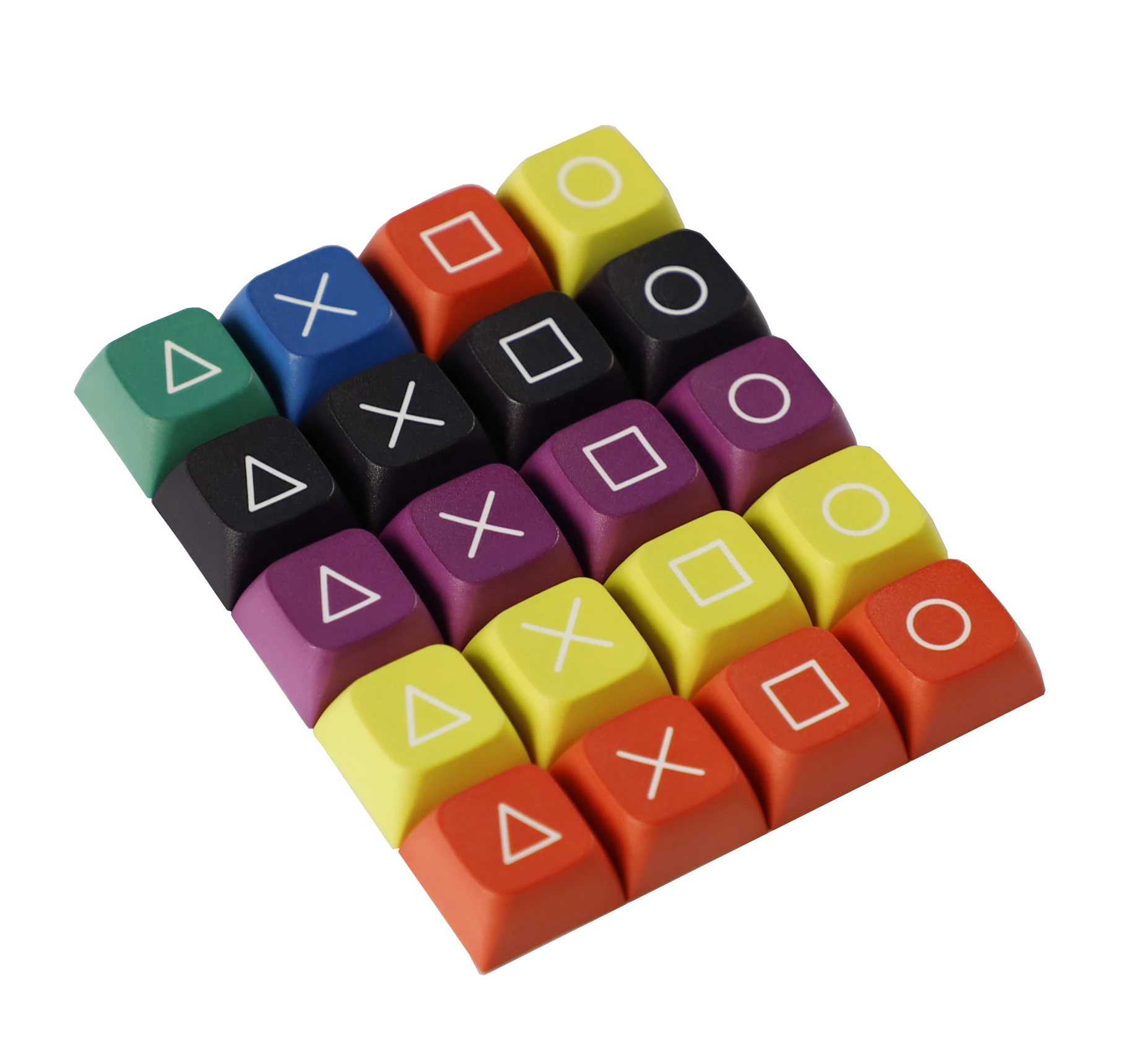 Teclas de flecha PBT XDA v2, sublimación de tinte de 5 lados, espesor de 1,7mm para interruptores Cherry Gateron MX, Teclado mecánico, 4 Uds.